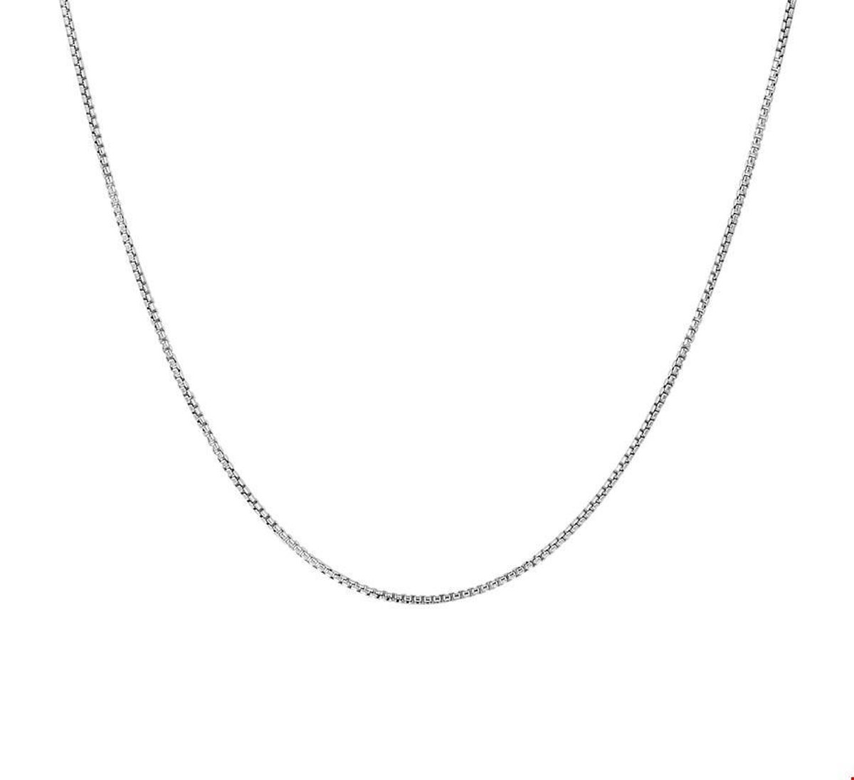 Cadena Veneciana Fina en Oro Blanco 18K — imagen 2