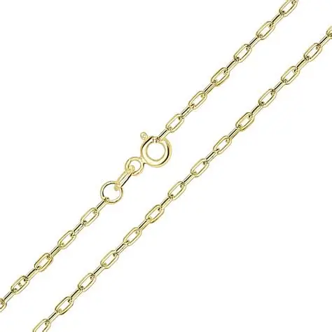 Cadena Eslabón Forzado en Oro 18K — imagen 2