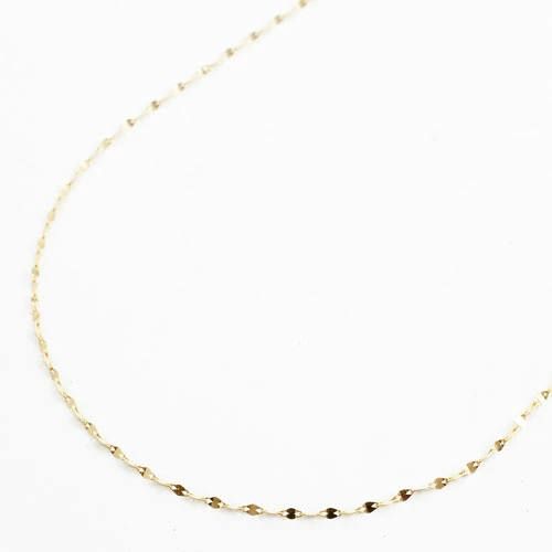 Cadena Flor Espejo en Oro 18K — imagen 2