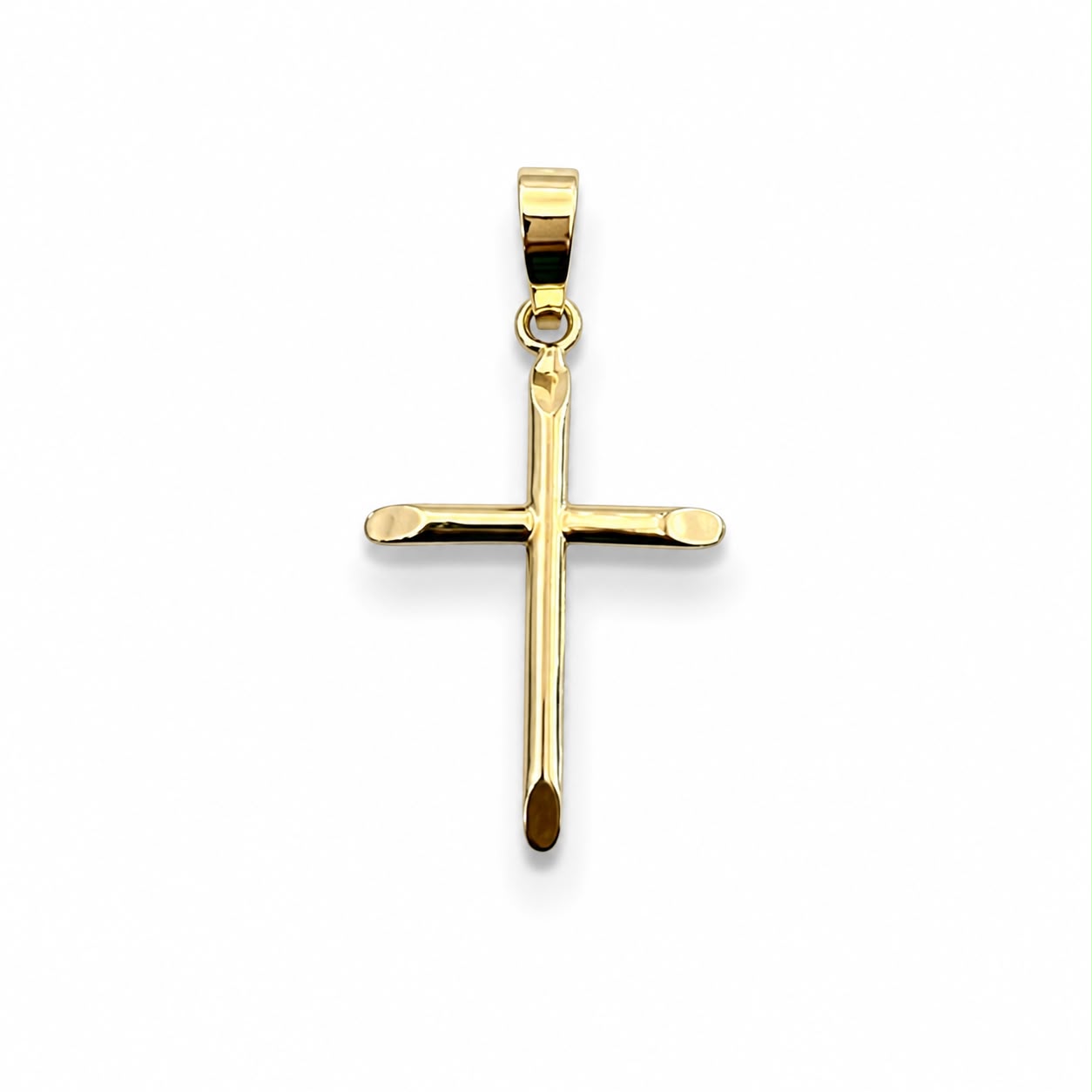 Dije Cruz Clásica de Oro 18K