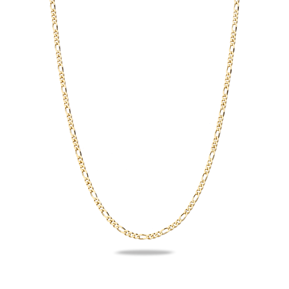 Cadena Fígaro Fina en Oro 18K — imagen 2