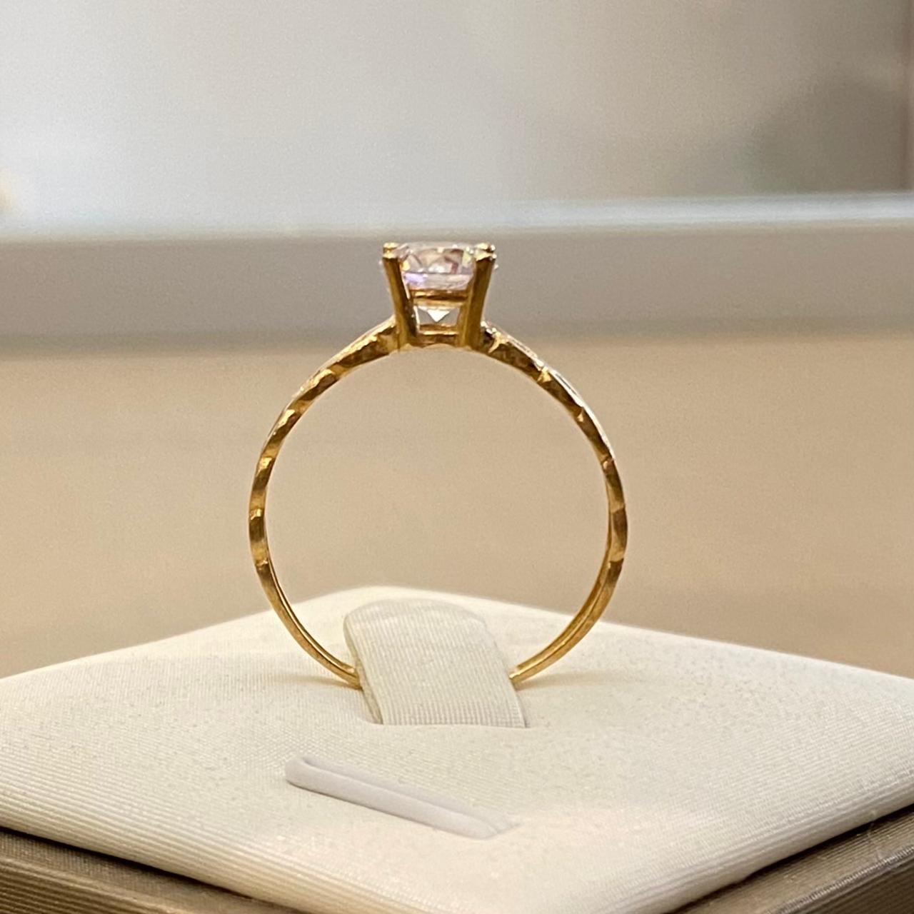 Anillo de Compromiso Eslabón en Oro 18K — imagen 2