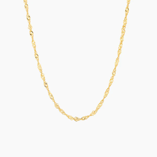 Cadena Singapur en Oro 18K — imagen 2