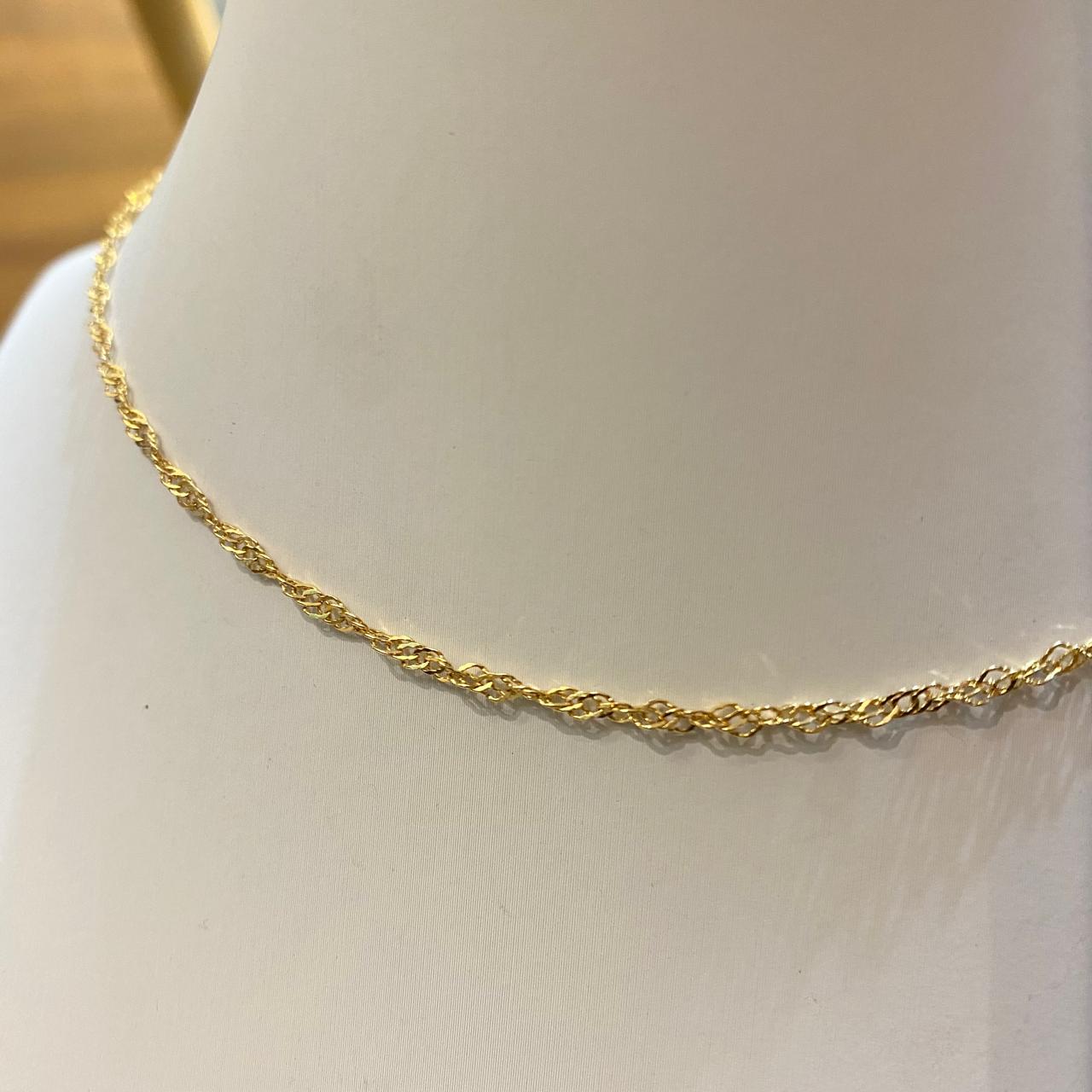Cadena Singapur en Oro 18K — imagen 2