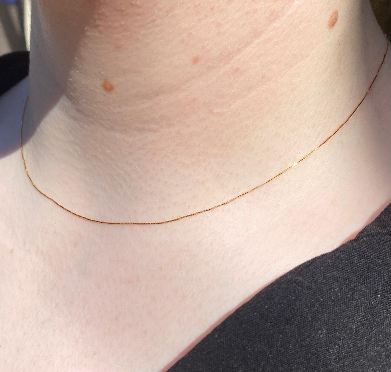 Cadena Veneciana Ultra Fina en Oro 18K
