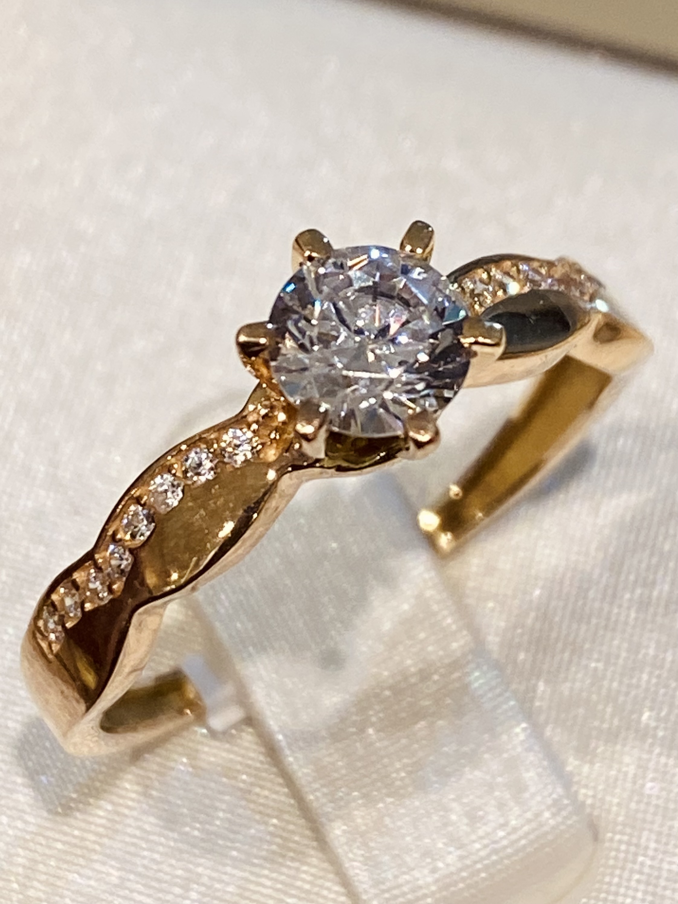 Anillo de compromiso rose