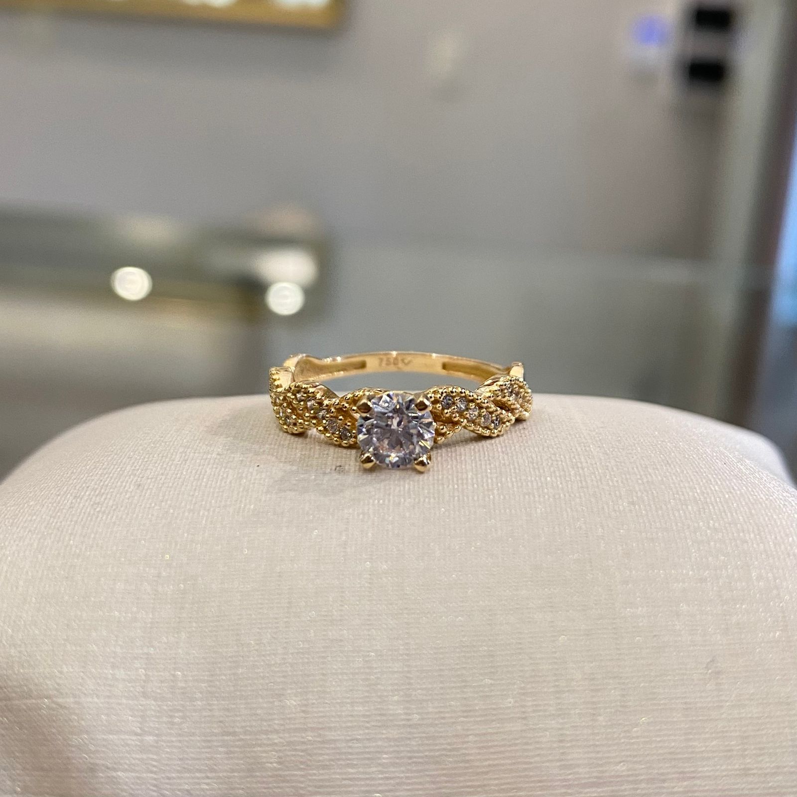 Anillo de compromiso rose