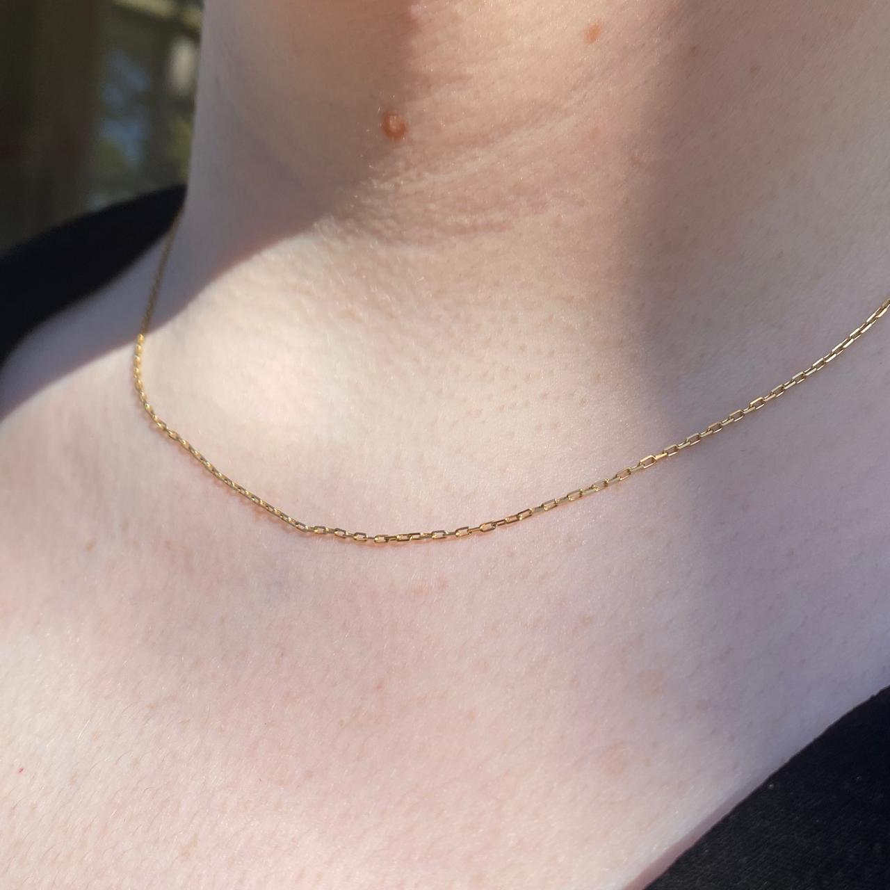 Cadena Veneciana Fina en Oro 18K